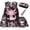 Axolotl Cherry Blossom, variant on Jeiento Highland Cow Backpack for Girls 10-12 with Lunchbox, Water Bottle Holder, Pencil Case & Keychain Set of 5 Lightweight 17 Inch Bookbag for Elementary Middle School 3rd-6th Grade