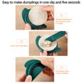 thumbnail image 3 of Holloyiver Dumpling Maker, Colorful Pastry Skin Press Mold Set, Plastic Chinese Dumpling Wonton Meat Pierogi Pie Dough Press Skin Maker Kit for Home Kitchen Cooking Picnic Holiday, 3 of 6