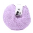 thumbnail image 5 of Hilo de lana de Angora suave popular de Mohair para tejer de bricolaje con un ganchillo color violeta, 5 of 5