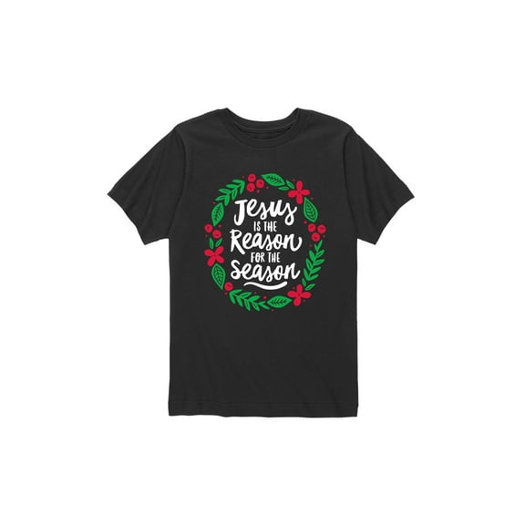 Instant Message - Jesus Is The Reason For The Season - Youth Short Sleeve Tee