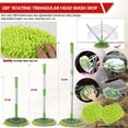thumbnail image 2 of 48" Long Handle Car Wash Brush Mop, 2-in-1 Chenille Microfiber Car Cleaning Kit with 2 Mop Heads & 5 Detailing Brushes, for Car Truck SUV RV Boat Washing, 2 of 11