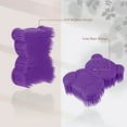thumbnail image 2 of Unique Bargains Soft Silicone Body Shower Scrubber Brushes Purple, 2 of 7