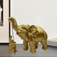 thumbnail image 3 of Figura de elefante que trae recuerdos y fuerza a la estatua. Oro, 3 of 8