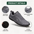 thumbnail image 6 of CHICVOMEY Comfortable Sneakers for Men Lightweight Breathable Casual Sneakers Minimalist Mesh Upper Sneakers Ideal for Travel and Daily Walking, 6 of 8
