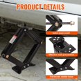 thumbnail image 5 of Doppy 6500lbs RV Stabilizer Jacks,4-24" Height RV Leveling Scissor Jacks,Heavy Duty Camper Stabilizer Jacks for Travel Trailer with Crank Handle,Set of 2, 5 of 7