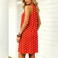 thumbnail image 6 of Enjoytime Polka Dots Summer Dresses for Women Crew Neck Sleeveless Tank Mini Dress Beach Casual Sundress 2026, 6 of 6