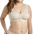 thumbnail image 2 of Women Post-Surgical Sports Support Bra Front Closure with Adjustable Straps Wirefree Racerback, 2 of 6
