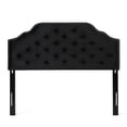 thumbnail image 2 of Nailhead Accented Black Velvet Headboard - Bring a Hand-Crafted Touch to Your Bed, 2 of 2