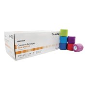 McKesson - Cohesive Bandage McKesson 2 Inch X 5 Yard Standard Compression Self-adherent Closure NonSterile - 36/Case