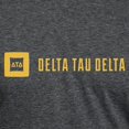 thumbnail image 3 of CafePress - Delta Tau Delta Gold Signature T Shirt - Mens Tri-blend T-Shirt, 3 of 4