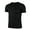 Black, variant on XUNZOO Kids Boys Sport Athletic T Shirt Short Sleeve Running Shirts Golf Tennis Tee Tops Breathable Fluorescent Green M