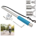 thumbnail image 1 of Hands Free Bike Dog Leash [Ultra Strong UHMWPE Leash] Quick Release Bicycle Dog Exerciser Leash 500-lbs Pull Strength (New Version), 1 of 6