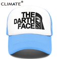 thumbnail image 1 of CLIMATE Darth Trucker Cap Star Cap Men Funny Face Hat Baseball Cap Cool Summer Mesh Net Cap Hat for Men qym unisex, 1 of 2