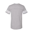 thumbnail image 3 of LAT Mens Adult Football Tee, VN HTHR/BD WHT, Small, 3 of 3