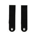 thumbnail image 2 of Wuweikeji Brand New Steel Belt Clip Sheath Holster 62.5*15mm Electroplating Matte Black Manganese Stainless Steel 2 Pcs 4*6mm-Belt clip hook, 2 of 12