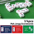 thumbnail image 4 of 2025 Nouveau Ensemble Mahjong avec Règles & Tableau de Score - Grande Police, Matériaux de Haute Qualité, 4 of 7