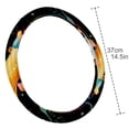 thumbnail image 4 of Sea Slug 14.5 Inch Printing PVC Leather Steering Wheel Cover Car Wheel Covers Auto Accessories, 4 of 6
