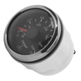 thumbnail image 2 of Yachts Water Temp Meter, Water Temperature Gauge 52mm IP67 Waterproof 7 Colors Backlight Pointer Indication  For Boats For Cars White,Black, 2 of 8