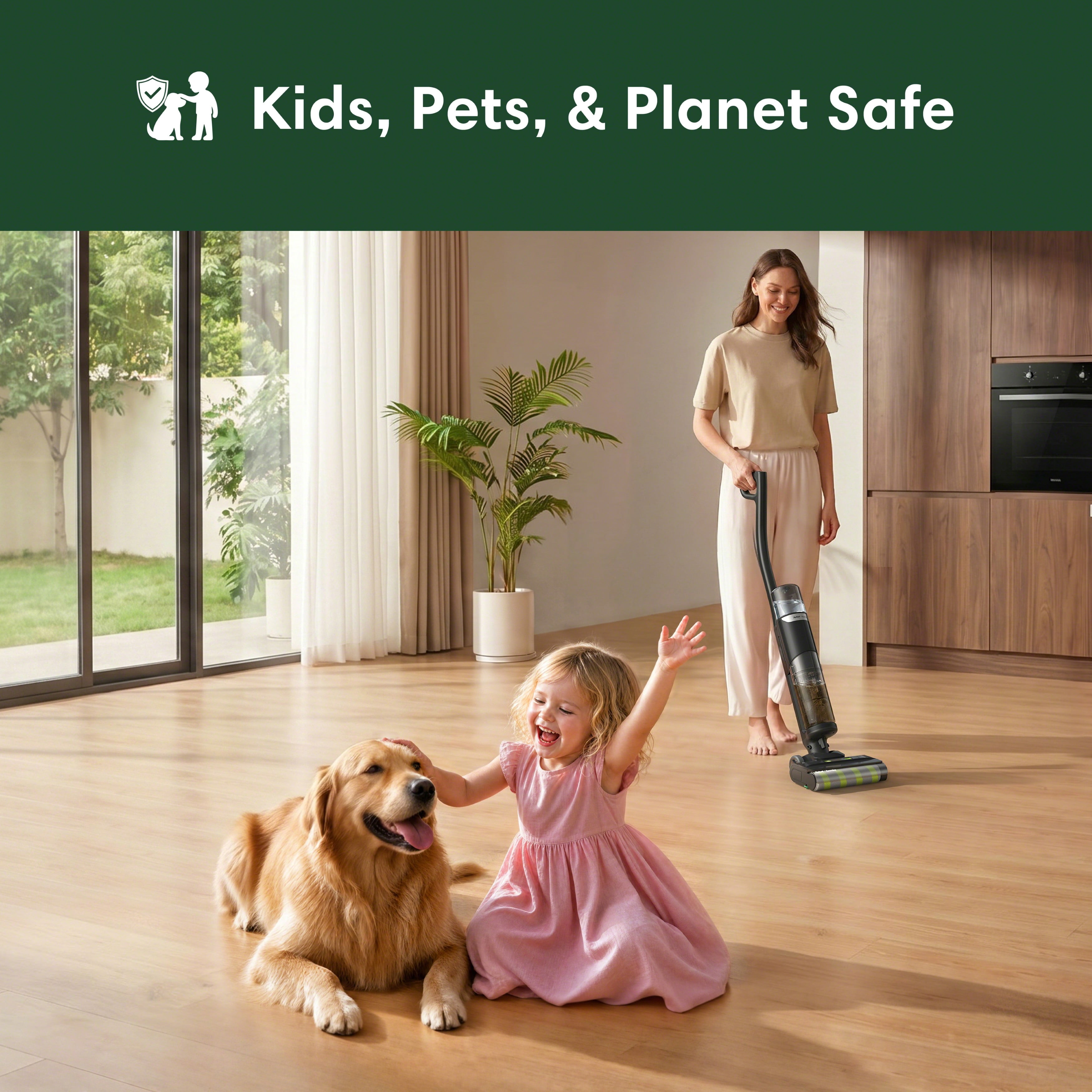 iRobot Roomba Electro Plus Cordless 5-in-1 Hard Floor Cleaner, Vac, Mop & Disinfect, Kills 99.99% of Germs, Safe for Pets & Kids, Self-Cleaning Dock, 35-Min Runtime, Model H111020
