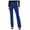 Blue - brightblue, variant on I.N.C Womens Snap Bottom Stretch Casual Trouser Pants, Blue, 14