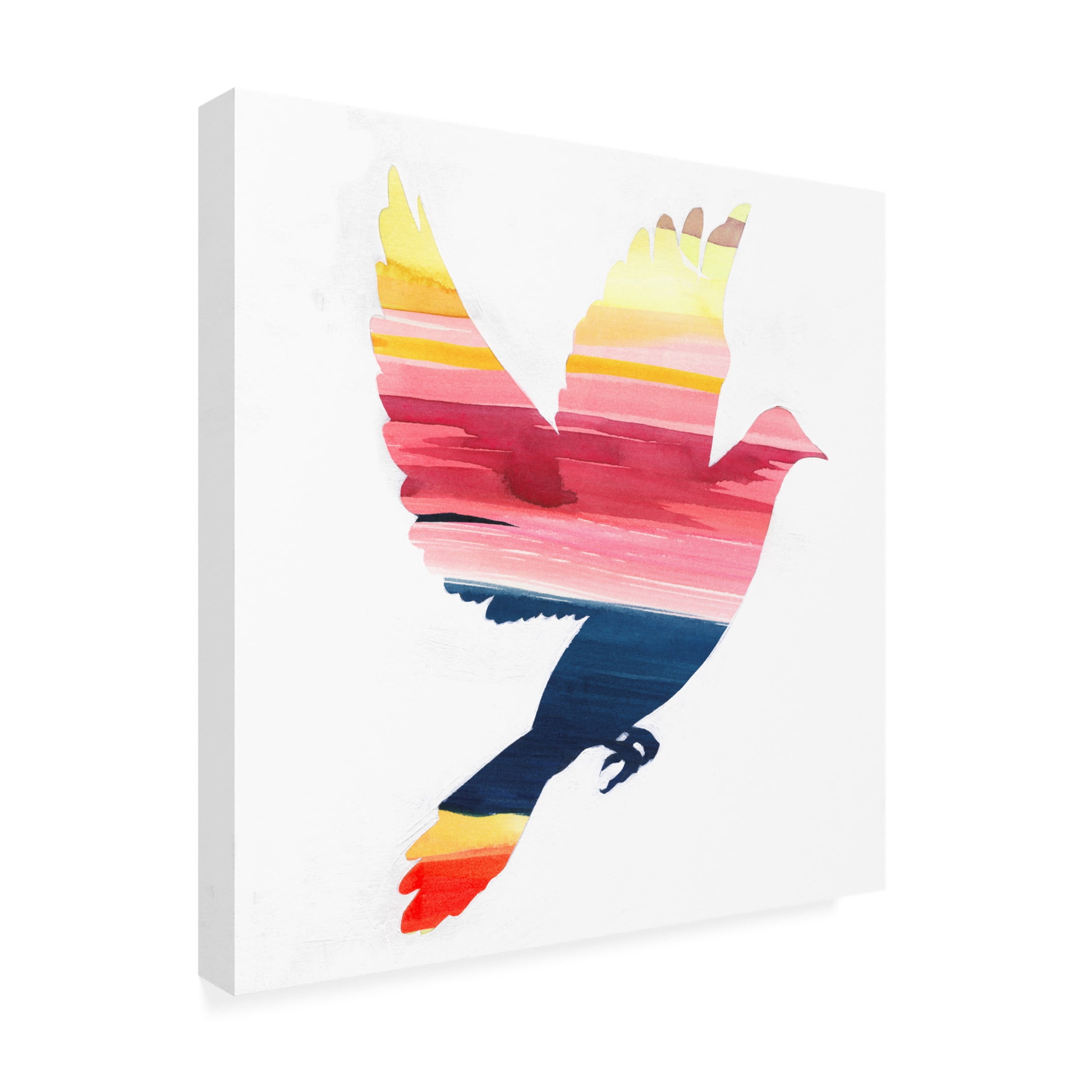 Trademark Fine Art Grace Popp  Firebird I Canvas Wall Art