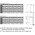 thumbnail image 2 of Collants de Compression pour Femmes et Hommes 20-30 mmHg Collants de Compression Bout Fermé, 2 of 8