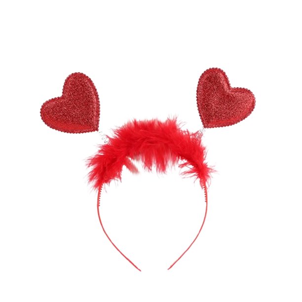 Diademas para San Valentín para mujer Diademas para fiestas Diademas Diadema de poliéster para mujer