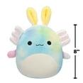thumbnail image 2 of Squishmallows 5” Tinley the Rainbow Tie-Dye Axolotl - Ultra Soft Easter Plush Toy, 2 of 7