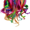 thumbnail image 5 of Pelucas Rizadas Largas de Lady Rainbow, Disfraz de Cosplay de Moda, Peluca de Fiesta Ondulada de Anime, 70Cm, 5 of 5