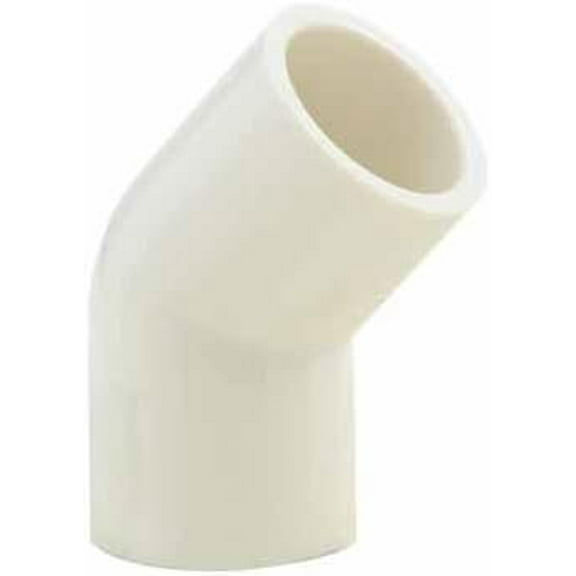 Charlotte Pipe & Found Pvc 02309 0600 Elbow 45 1/2" Sxs Sch40 Pack of 25