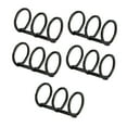 thumbnail image 2 of 5 uds Anillos de carpeta de hojas metálicas sueltas DYNWAVEMX Negro 20mm Anillos de libro, 2 of 8