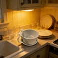 thumbnail image 3 of Lunxisen 4 Pcs Sink Caddy Basket Hanging Organizer for Kitchen Faucet Dish Sponge Storage Rack Non Perforated Sinkware Organization, 3 of 7