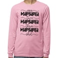 thumbnail image 2 of One Margarita Two Margarita Long Sleeve Shirt Unisex X-Large Pink, 2 of 5