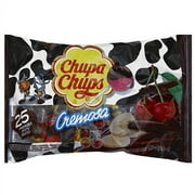 Chupa Chups Cremosa 2 Flavors Lollipops, 10.6 oz, (Pack of 20)