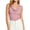 Pinks-Tank, variant on Womens Round Neck Satin Camisole Women’s Cowl Neck Tank Tops Sleeveless Ruched Pullover Tops Loose Casual Elegant Business Blouse Red M
