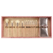 Premium Classic Makeup Brush Gift Set, Pink, 12 Piece Set