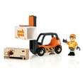 thumbnail image 2 of Set de carretilla elevadora de tren de juguete de madera BRIO World 33573 para niños a partir de 3 años, 2 of 4
