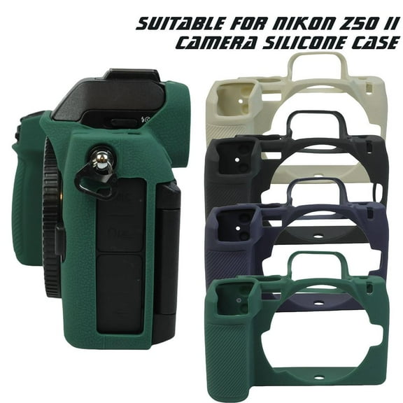 QHUDLV Silicone Case for Nikon Z50 Mark II,Soft Camera Bag Cover for Protection