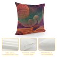 thumbnail image 4 of Fantasy Planet System Mars Saturn Sun Galaxy Throw Pillow Covers. (Style B), 4 of 5