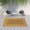 thumbnail image 6 of HomeRoots 7' x 10' Tan Stain Resistant Indoor Outdoor Area Rug, 6 of 6