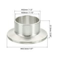 thumbnail image 2 of 304 Stainless Steel Pipe Fitting,32mm(1.2inch) OD TC Ferrules Tube Welding Tri Clamps Ferrule for Plumbing 1Pcs, 2 of 5