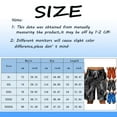 thumbnail image 2 of adviicd Jean Shorts for Men Men's Belted Tactical Cargo Long Shorts Inseam Below Knee Length Multi Pocket Pants Mens Work Shorts, 2 of 5