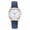Blue, variant on Watches for Women Luminous Quartz Watch Digital Display Sandblast Leather Band Casual Daily Wear Wrist Watch Gift for Ladies - Red