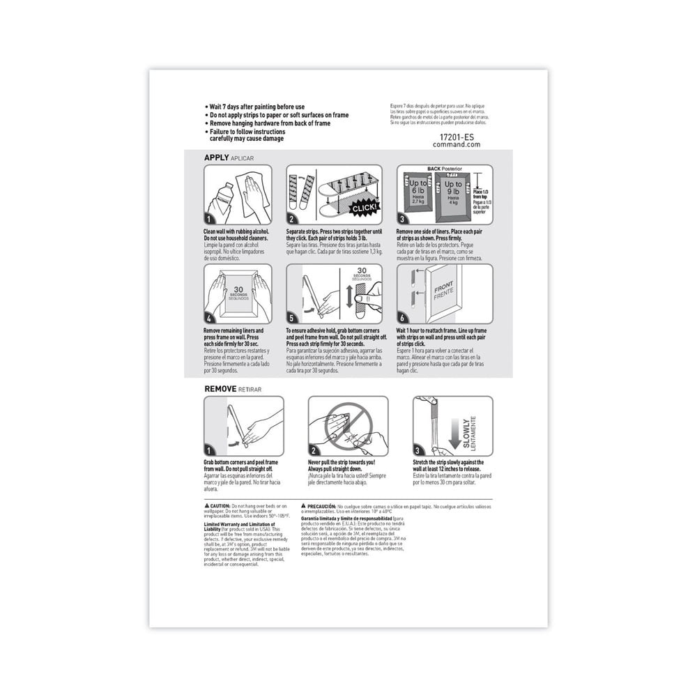 Command  Hanging Strip 17201CABPK