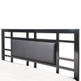 thumbnail image 3 of Hodedah Complete Metal Queen-Size Bed with Headboard-Footboard in Black Finish, 3 of 4