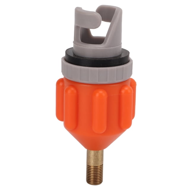 Adaptateur de Vanne, Conversion Pratique Léger Durable Facile Convertir Accessoires de Bateau Gonflables pour Radeaux de Rivière pour Bateaux Gonflables Orange