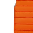 thumbnail image 2 of Fshiont Women's Puffer Vest Zip Up Quilted Padded Winter Hooded Vest Warm Jacket Outerwear Vest Orange M, 2 of 4