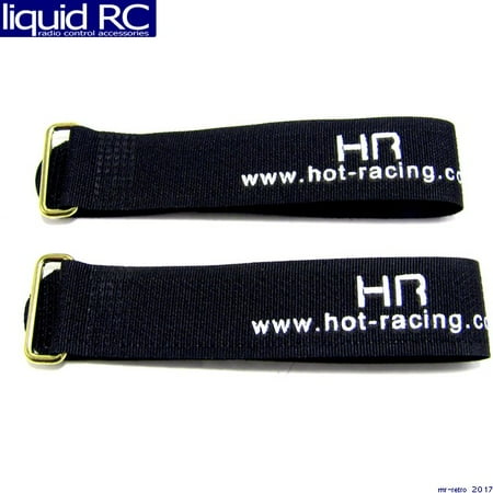 200 Mm Hook - Hot Racing BVS20X04 Gold/Black hook and loop Straps 200mm