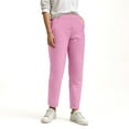 thumbnail image 5 of YDFCWXW Womens Pull On Soft Brushed Fleece Casual Jogger Sweatpants with Pockets for Women Pink, S, 5 of 9