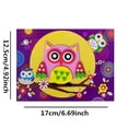 thumbnail image 4 of 5pcs Kids Craft Gift: DIY 3D EVA Foam Sticker Puzzle for Early Learning & Educational Fun! Easter Gift Christmas, Halloween Gift, 4 of 5